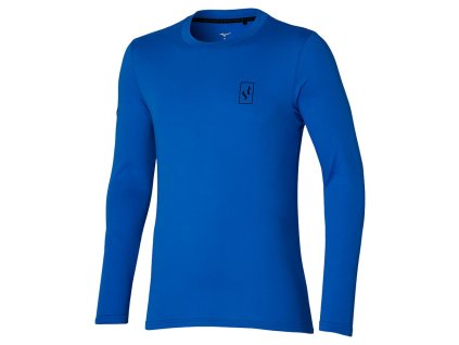 Long Sleeve Shirt SR(U)/Peace Blue Melange/M (Velikost XXL)