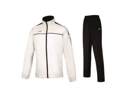 Men Micro Tracksuit / White/Black/M (Velikost M)
