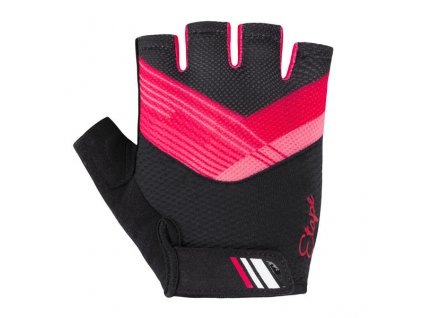 Etape – dámské rukavice LIANA, růžová/černá