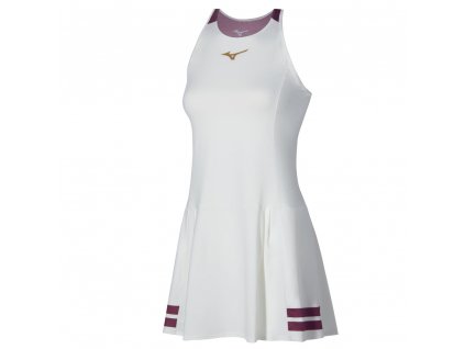Dámské sportovní šaty Mizuno Printed Dress/White