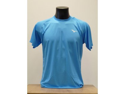 Pánské sportovní tričko Mizuno Czechman 2020 Tee M/Sky Blue