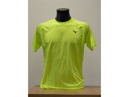Pánské sportovní tričko Mizuno Drylite Tee AW20 M/Safety Yellow