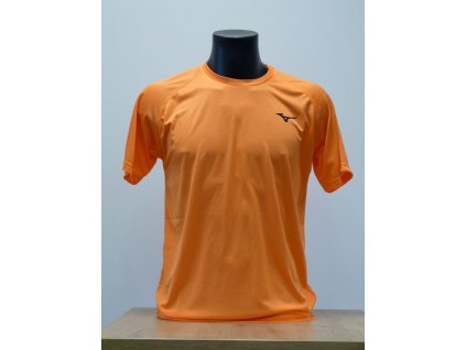 Sportovní tričko Mizuno Drylite Tee Unisex/Oriole