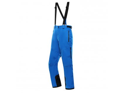 Pánské lyžařské kalhoty s membránou ptx ALPINE PRO LERMON electric blue lemonade