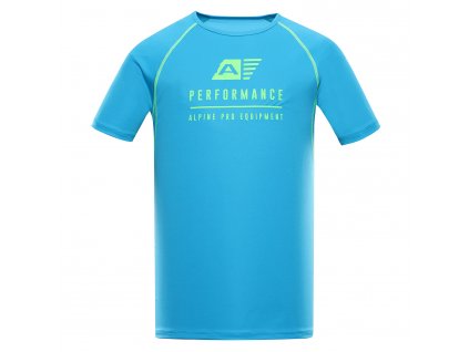 Pánské funkční triko s cool-dry ALPINE PRO PANTHER neon atomic blue