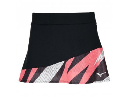 Dámská sportovní sukně Mizuno Flying skirt / Black/Neon Flame