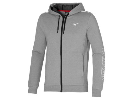 Mizuno Sweat Jacket / Gray (Velikost S)