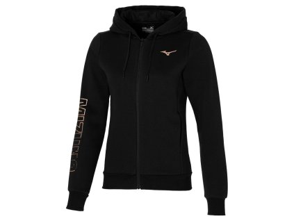 Mizuno Sweat Jacket / Black (Velikost XS)
