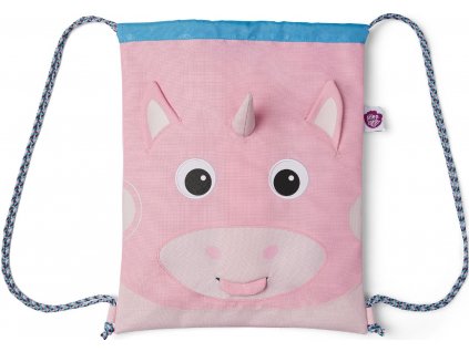 Školní sáček batůžek Affenzahn Kids Sportsbag Unicorn pink