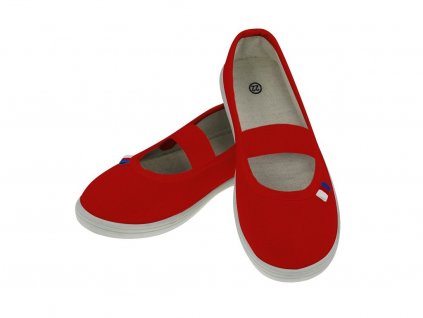 Cvičební obuv JARMILKY, červené