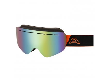 Dětské lyžařské brýle AP SKIREMO neon shocking orange