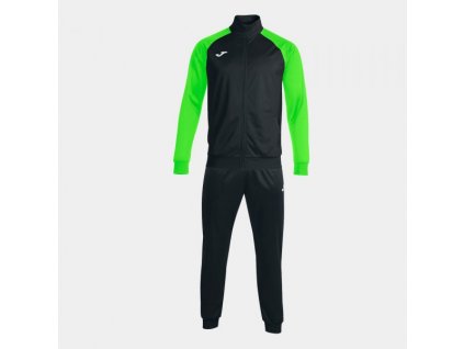 Pánská/Chlapecká sportovní souprava JOMA ACADEMY IV TRACKSUIT BLACK FLUOR GREEN (Barva NEGRO-VERDE FLUOR, Velikost 2XL)