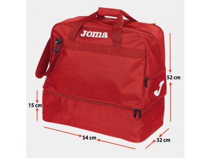 Sportovní taška JOMA BAG TRAINING III RED -BIG-
