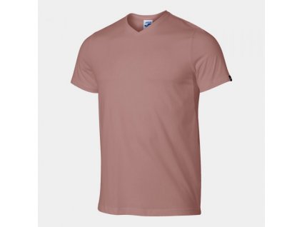 Pánské tričko JOMA VERSALLES SHORT SLEEVE T-SHIRT PINK (Barva PINK, Velikost L)