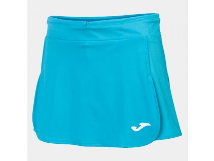 Dámská/Dívčí sportovní sukně JOMA OPEN II SKIRT FLUOR TURQUOISE (Barva FLUOR TURQUOISE, Velikost 2XL-3XL)