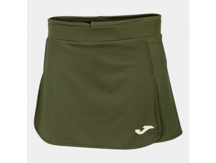 Dámská/Dívčí sportovní sukně JOMA OPEN II SKIRT KHAKI (Barva CAQUI, Velikost 152)