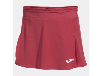 Dámská/Dívčí sportovní sukně JOMA OPEN II SKIRT RED (Barva RED, Velikost 152)