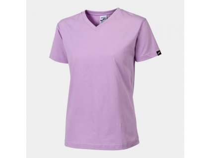 Dámské tričko JOMA VERSALLES SHORT SLEEVE T-SHIRT PURPLE (Barva PURPLE, Velikost L)