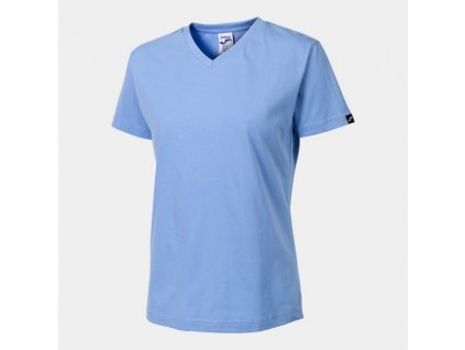 Dámské tričko JOMA VERSALLES SHORT SLEEVE T-SHIRT BLUE (Barva ROYAL, Velikost L)