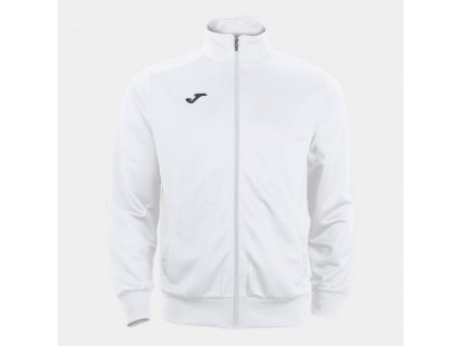 Pánská/Chlapecká mikina JOMA JACKET COMBI WHITE (Barva WHITE, Velikost 152)