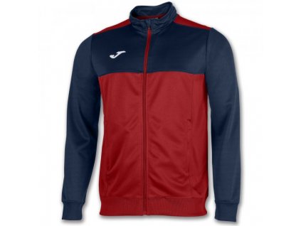 Pánská/Chlapecká mikina JOMA JACKET WINNER RED-NAVY BLUE
