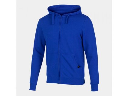 Pánská/Chlapecká mikina JOMA JUNGLE ZIP-UP HOODIE ROYAL (Barva ROYAL, Velikost 2XL)