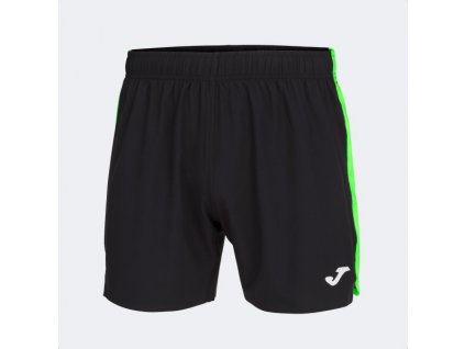 Pánské/Chlapecké šortky JOMA ELITE VII MICRO SHORT BLACK-FLUOR GREEN (Barva NEGRO-VERDE FLUOR, Velikost 152)