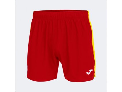 Pánské/Chlapecké šortky JOMA ELITE VII MICRO SHORT RED-YELLOW (Barva RED-YELLOW, Velikost 152)