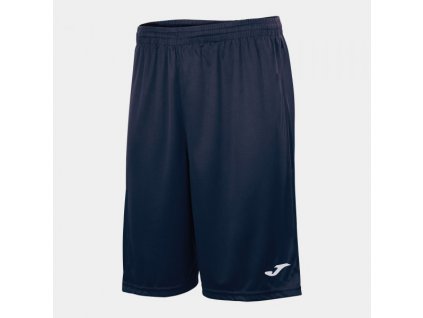 Sportovní basketbalové šortky JOMA NOBEL LONG SHORT DARK NAVY (Barva NAVY, Velikost 2XL-3XL)