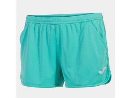 Dámské/Dívčí šortky JOMA HOBBY SHORT TURQUOISE (Barva TURQUOISE, Velikost L)