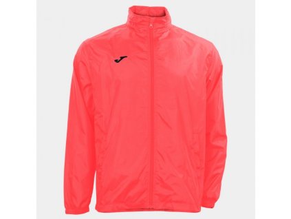 Pánská/Chlapecká sportovní bunda JOMA RAINJACKET IRIS DARK ORANGE FLUOR (Barva CORAL FLUOR, Velikost 2XL)