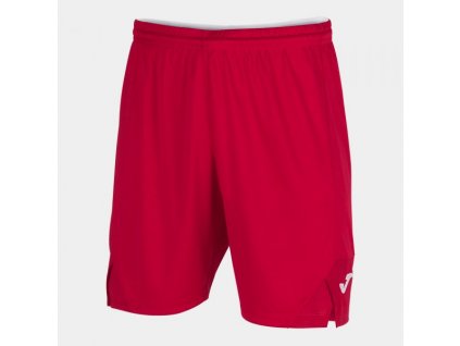 Pánské/Chlapecké sportovní šortky JOMA TOLEDO II SHORT RED (Barva RED, Velikost 128-140)