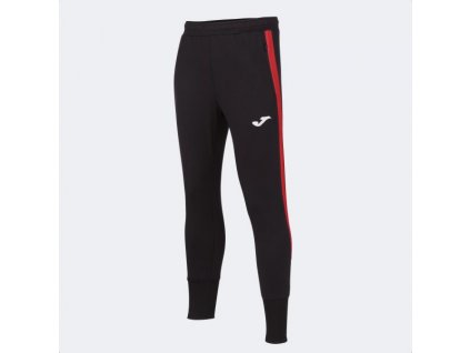 Pánské/Chlapecké tepláky JOMA ADVANCE LONG PANTS BLACK RED (Velikost 2XL, Barva BLACK-RED)