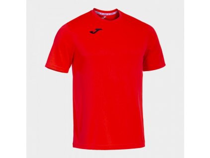 Pánské/Chlapecké sportovní tričko JOMA T-SHIRT COMBI CORAL FLUOR S/S (Barva CORAL FLUOR, Velikost 2XL-3XL)