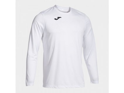 Pánské/Chlapecké sportovní tričko JOMA T-SHIRT COMBI WHITE L/S (Barva WHITE, Velikost 152)