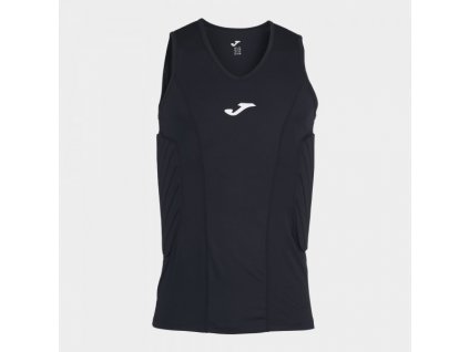 Pánské/Chlapecké basktetbalové tílko JOMA T-SHIRT PROTEC BASKET BLACK SLEEVELESS (Barva BLACK, Velikost 152-XS)
