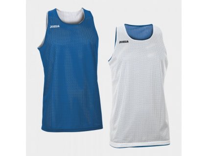 Pánské/Chlapecké basketbalové tričko JOMA REVERSIBLET-SHIRT ARO ROYAL-WHITE SLEEVELESS
