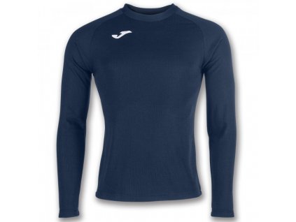 Sportovní spodní tričko JOMA BRAMA FLEECE SHIRT NAVY L/S (Barva NAVY, Velikost L)