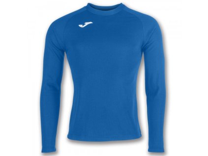 Sportovní spodní tričko JOMA BRAMA FLEECE SHIRT ROYAL L/S (Barva ROYAL, Velikost L)