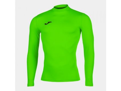 Sportovní spodní tričko JOMA ACADEMY SHIRT BRAMA FLUOR GREEN L/S (Barva FLUOR GREEN, Velikost 152-XS)
