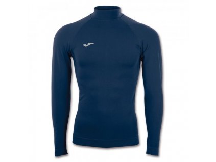 Sportní spodní zateplené tričko JOMA BRAMA CLASSIC SEAMLESS T-SHIRT DARK NAVY L/S (Barva NAVY, Velikost 152-XS)