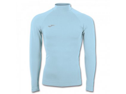 Sportní spodní zateplené tričko JOMA BRAMA CLASSIC SEAMLESS T-SHIRT SKY BLUE L/S (Barva LIGHT BLUE, Velikost 152-XS)