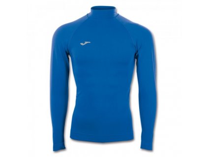 Sportní spodní zateplené tričko JOMA BRAMA CLASSIC SEAMLESS T-SHIRT ROYAL L/S (Barva ROYAL, Velikost 152-XS)