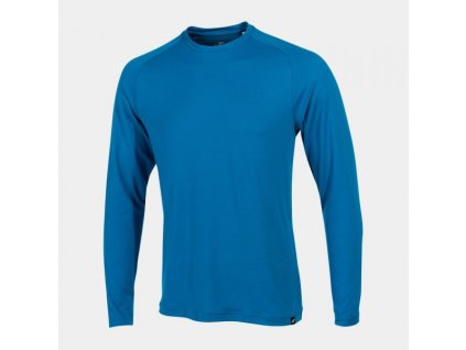 Pánské tričko JOMA EXPLORER LONG SLEEVE T-SHIRT BLUE (Velikost M, Barva ROYAL)