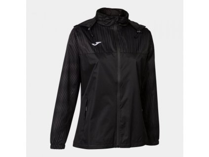 Dámská sportovní bunda JOMA MONTREAL RAINCOAT BLACK (Velikost 2XL, Barva BLACK)