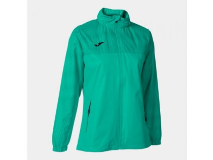 Dámská sportovní bunda JOMA MONTREAL RAINCOAT GREEN (Velikost 2XL, Barva GREEN)