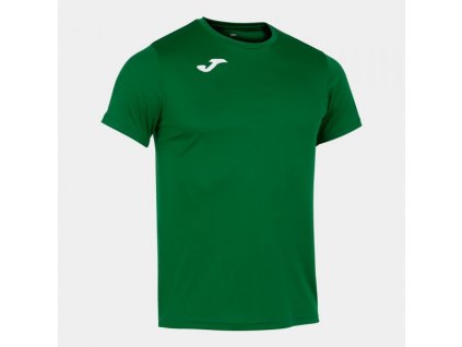 Pánské/Chlapecké sportovní tričko JOMA RECORD II SHORT SLEEVE T-SHIRT GREEN (Velikost 128-140, Barva GREEN)