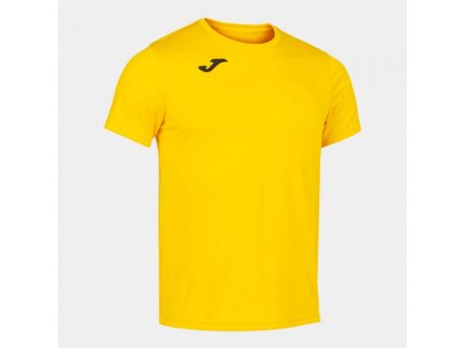 Pánské/Chlapecké sportovní tričko JOMA RECORD II SHORT SLEEVE T-SHIRT YELLOW (Velikost 2XL, Barva YELLOW)