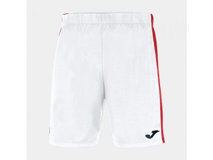 Sportovní šortky JOMA MAXI SHORT WHITE RED (Velikost 2XL-3XL, Barva WHITE-RED)