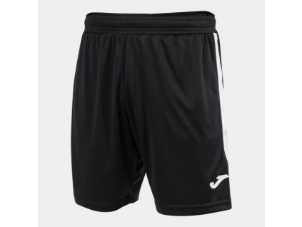 Pánské/Chlapecké fotbalové šortky JOMA GLASGOW SHORT BLACK WHITE